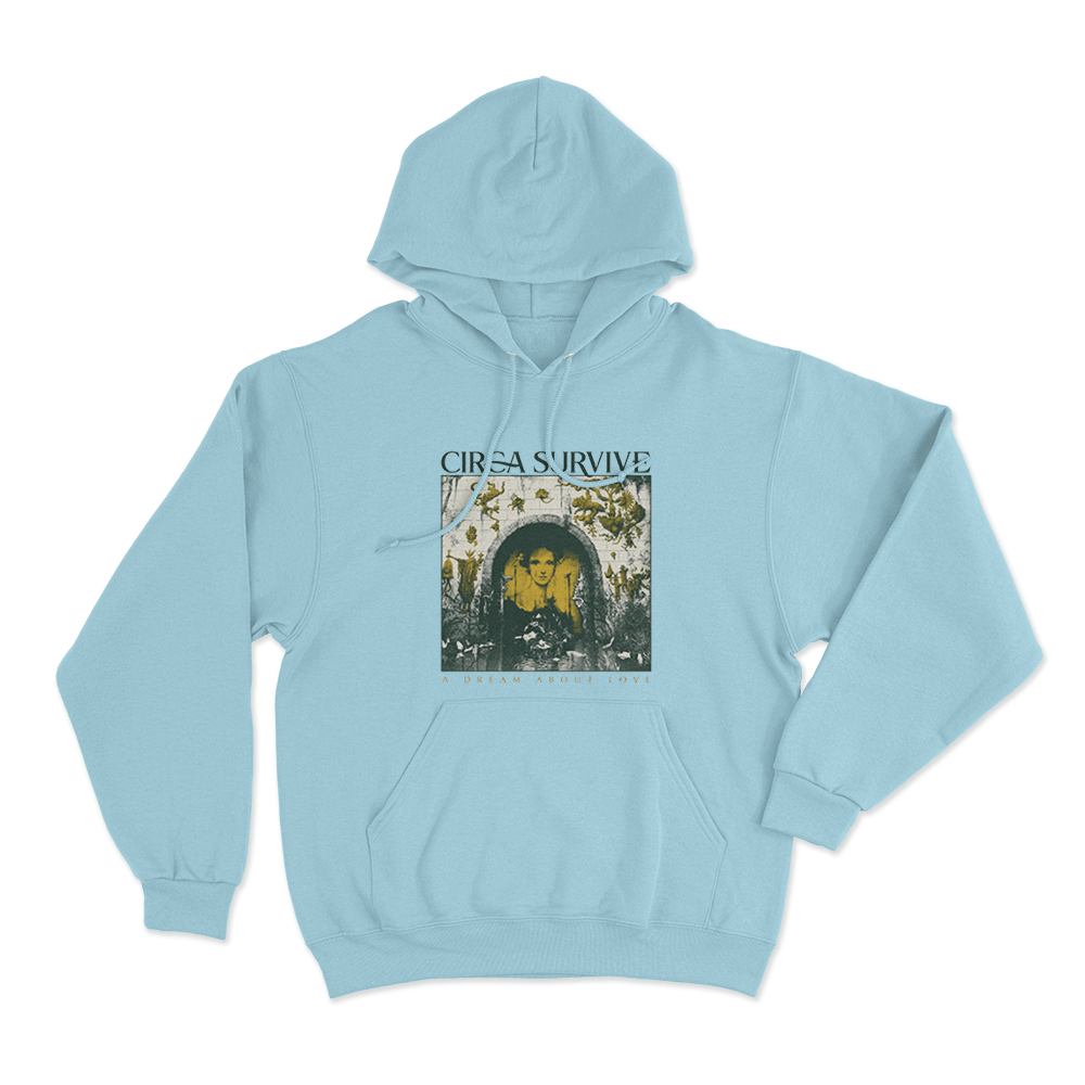 Boxed Cover Unisex Hoodie Sky Blue Boxed Cover Unisex Hoodie Sky Blue