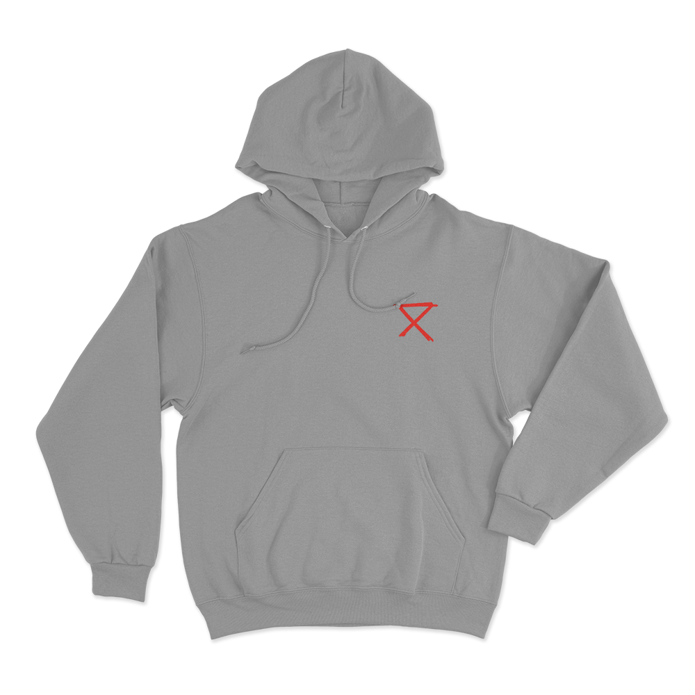 Circa Survive Logo Unisex Hoodie Grey Circa Survive Logo Unisex Hoodie Grey