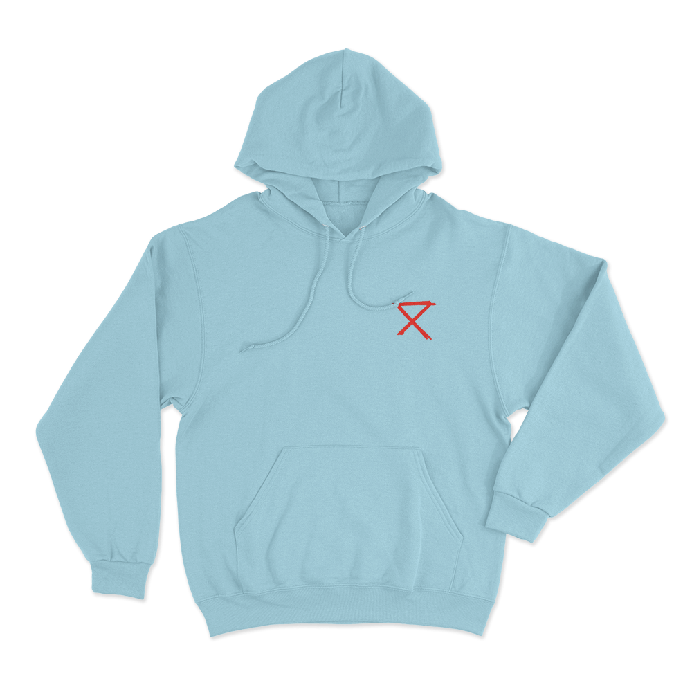 Circa Survive Logo Unisex Hoodie Sky Blue Circa Survive Logo Unisex Hoodie Sky Blue