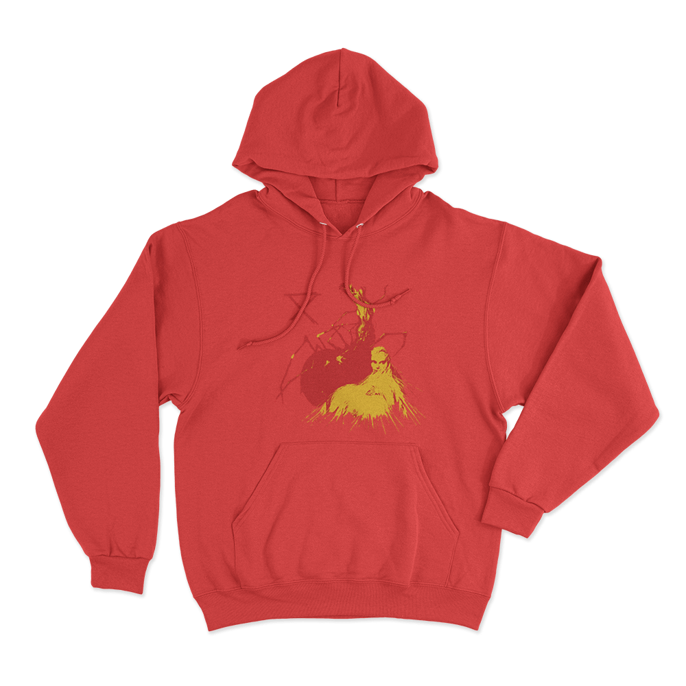 I Felt Free Unisex Hoodie Red I Felt Free Unisex Hoodie Red