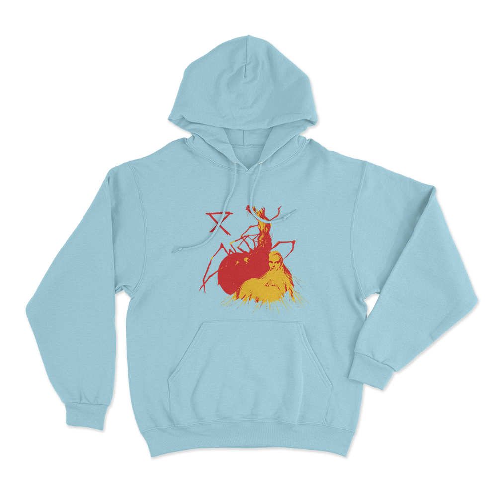 I Felt Free Unisex Hoodie Sky Blue I Felt Free Unisex Hoodie Sky Blue