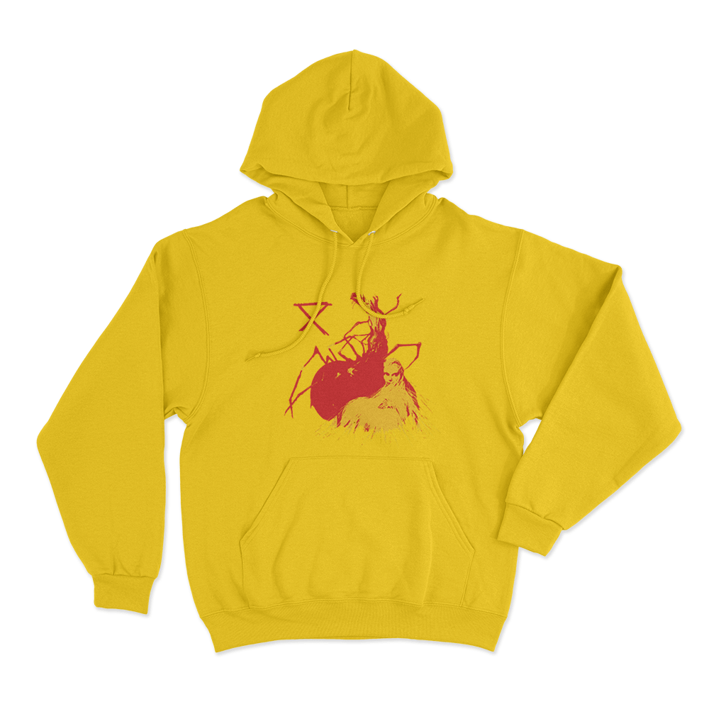 I Felt Free Unisex Hoodie Yellow I Felt Free Unisex Hoodie Yellow