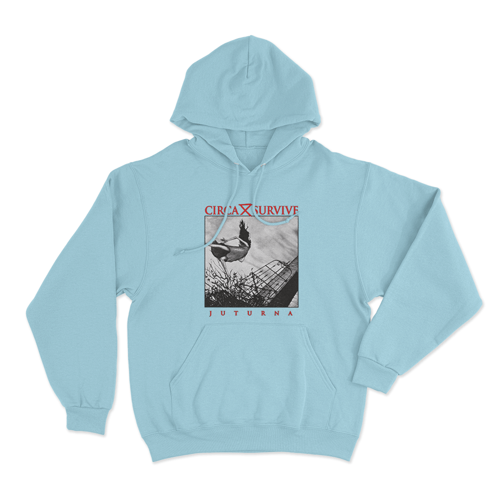 Juturna Unisex Hoodie Sky Blue Juturna Unisex Hoodie Sky Blue