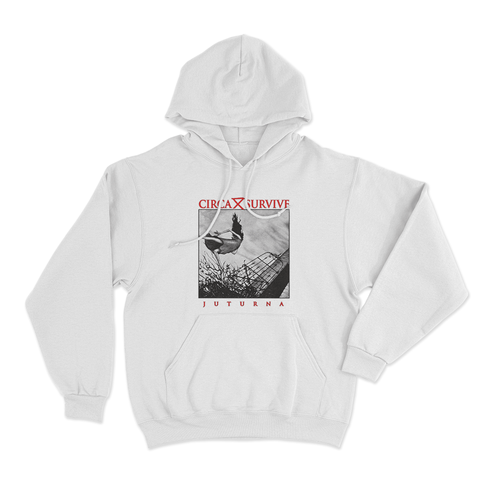 Juturna Unisex Hoodie White Juturna Unisex Hoodie White