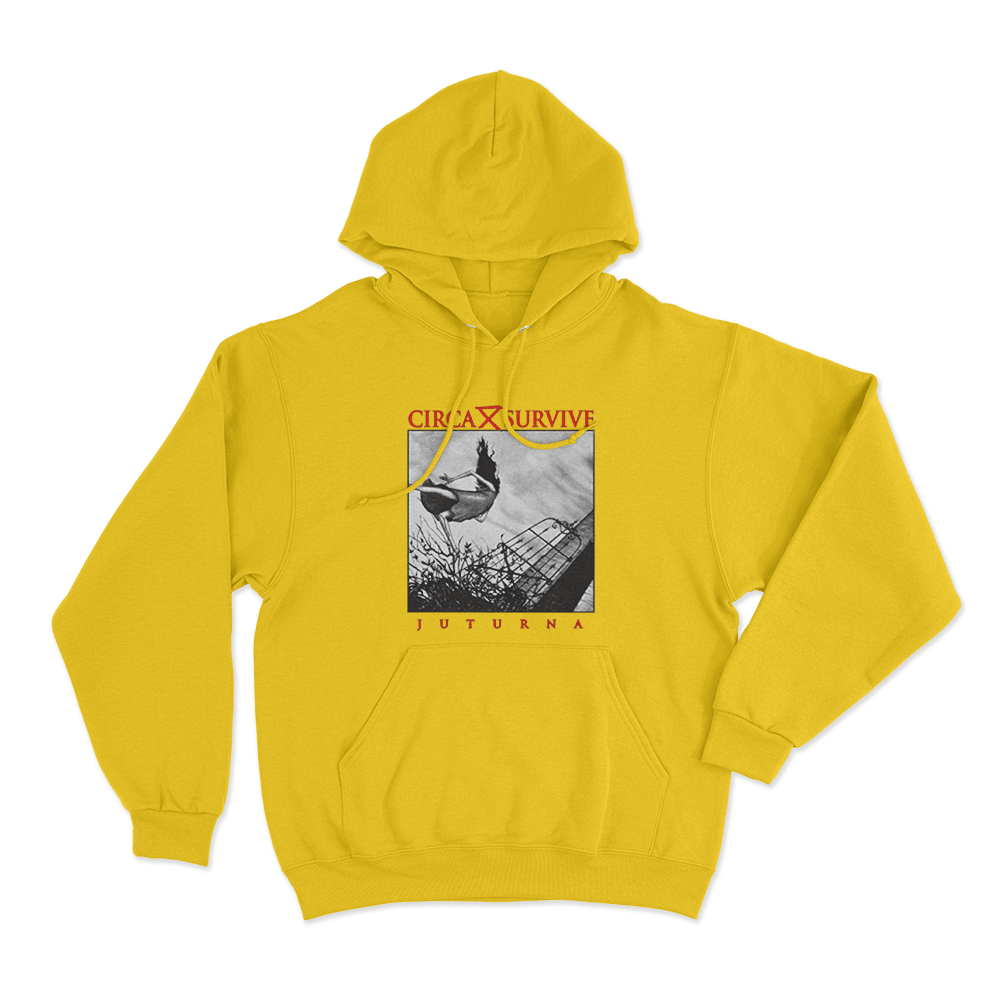 Juturna Unisex Hoodie Yellow Juturna Unisex Hoodie Yellow
