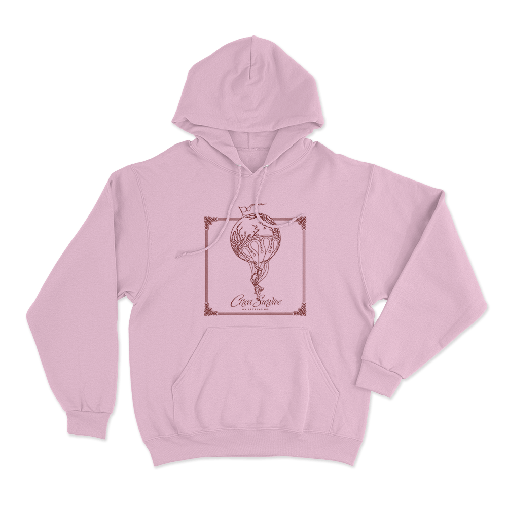 On Letting Go Unisex Hoodie Pink On Letting Go Unisex Hoodie Pink