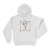 On Letting Go Unisex Hoodie White