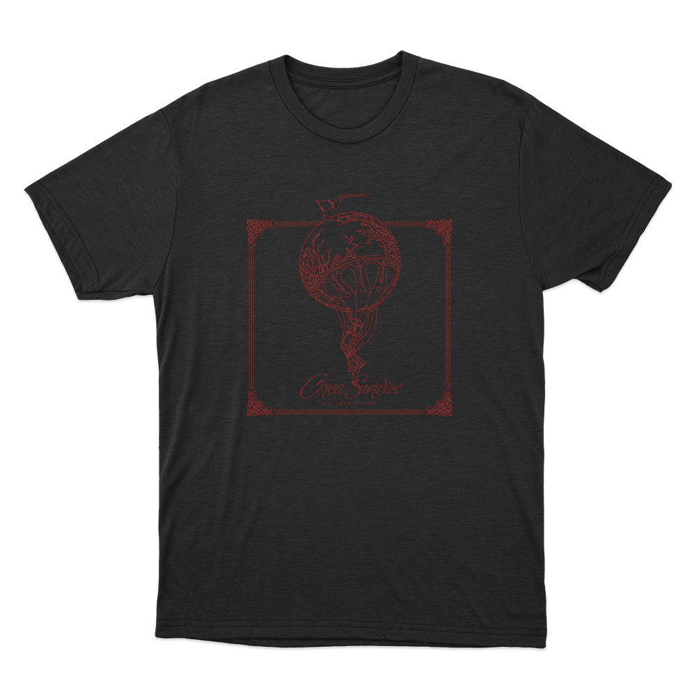 On Letting Go Unisex T Shirt Black On Letting Go Unisex T Shirt Black
