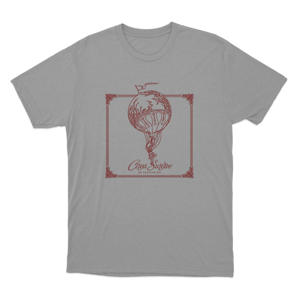 On Letting Go Unisex T Shirt Grey On Letting Go Unisex T Shirt Grey