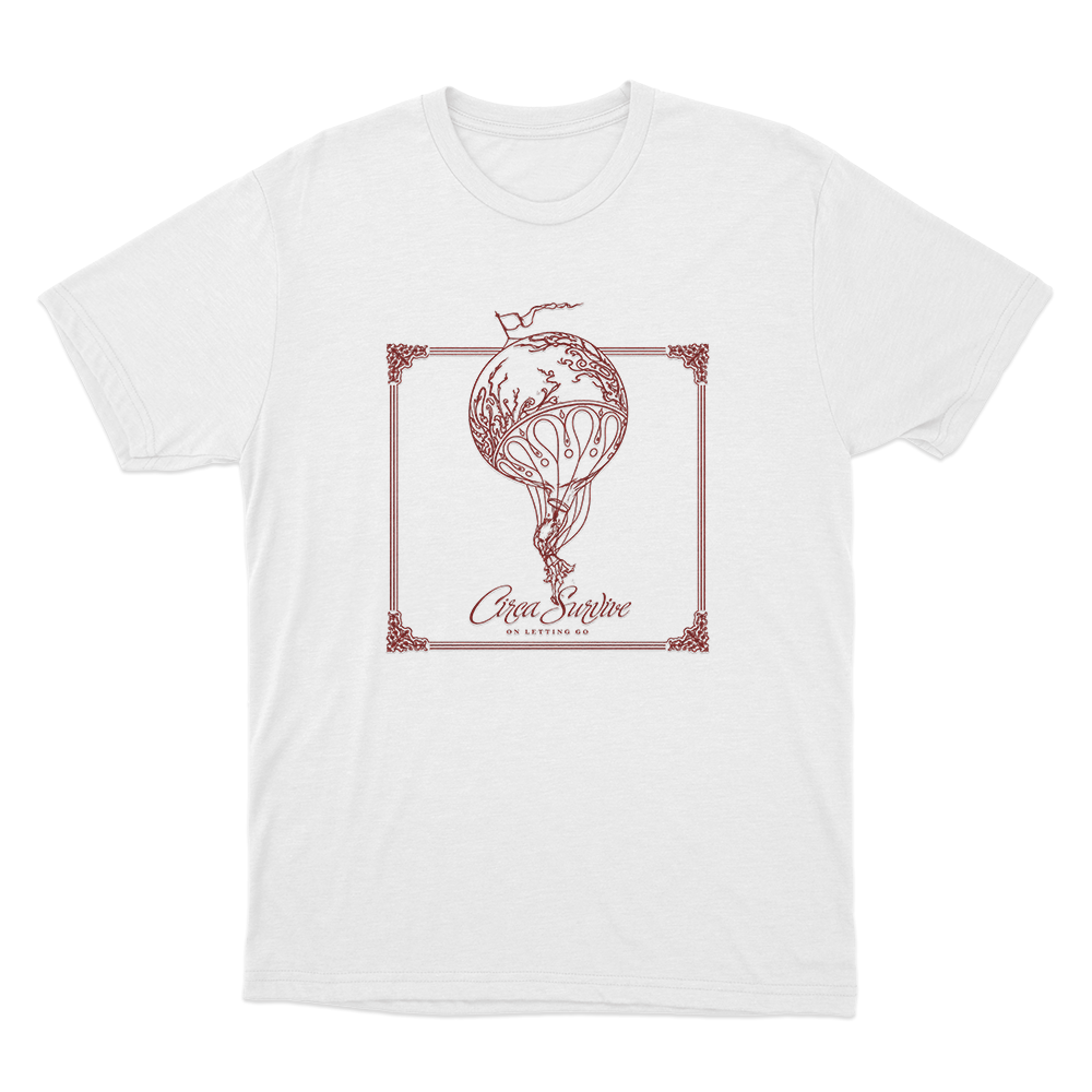 On Letting Go Unisex T Shirt White On Letting Go Unisex T Shirt White