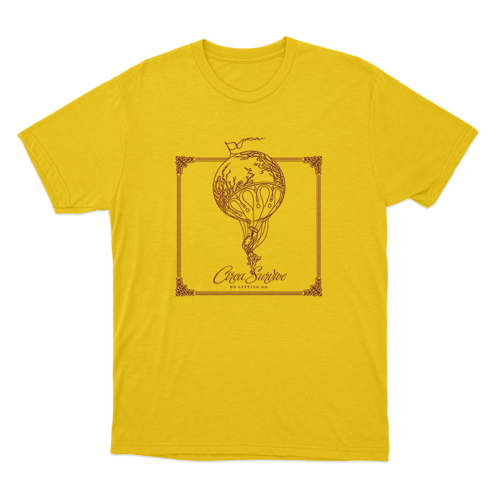 On Letting Go Unisex T Shirt Yellow On Letting Go Unisex T Shirt Yellow
